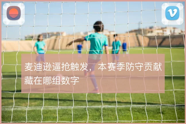 麦迪逊逼抢触发,本赛季防守贡献藏在哪组数字